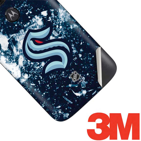 NHL Seattle Kraken Frozen Moto E5 Play Skin